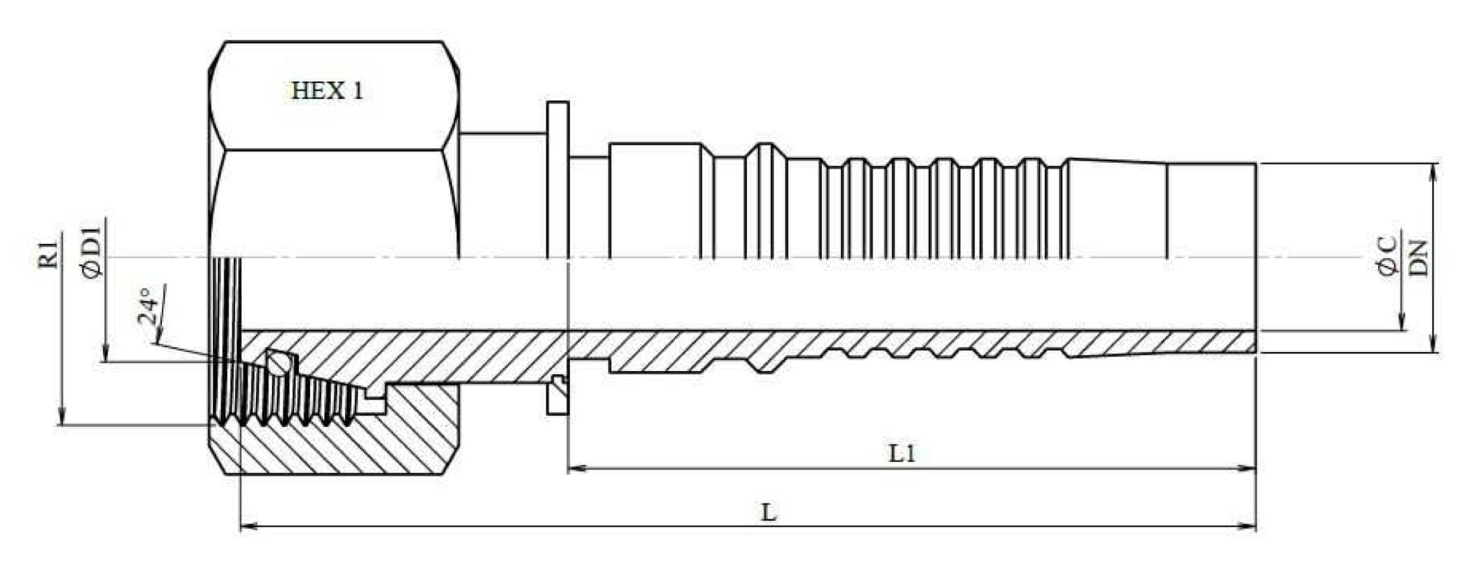 FEMMINA DKOS INTERLOCK