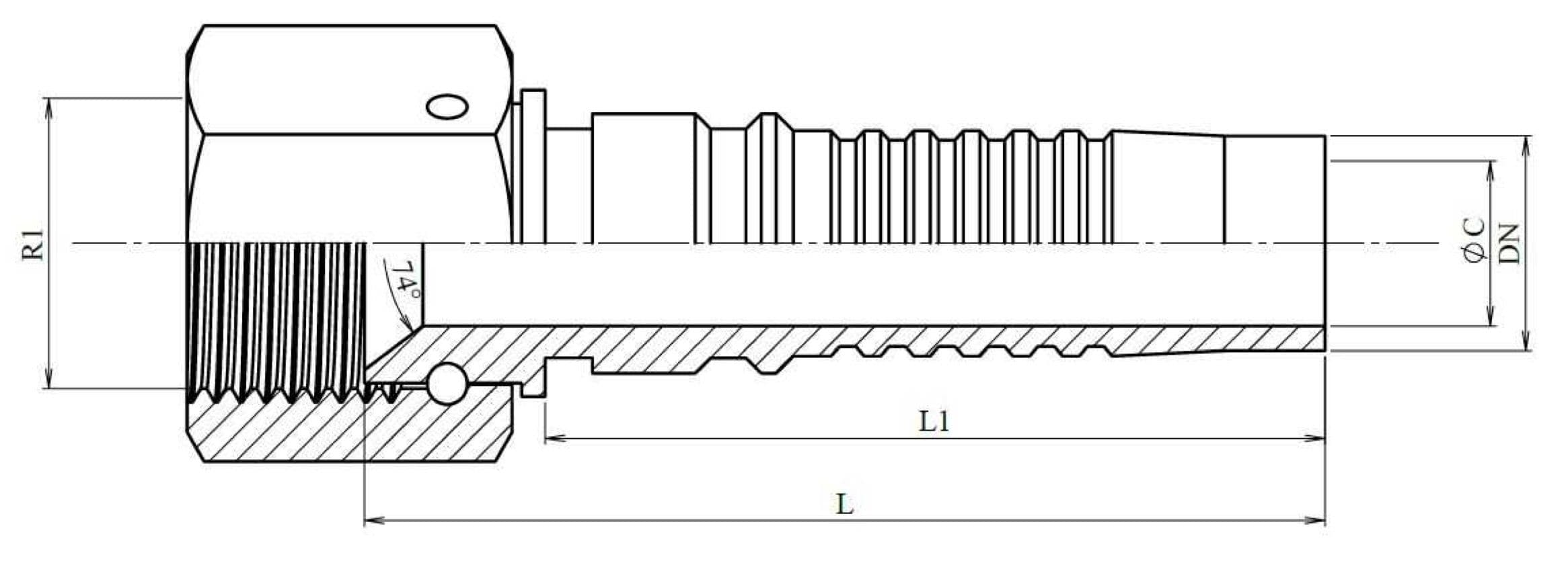 FEMMINA JIC INTERLOCK
