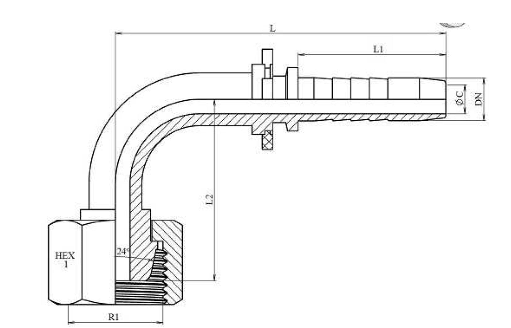 FEMMINA METRICA UNIFICATA 90°