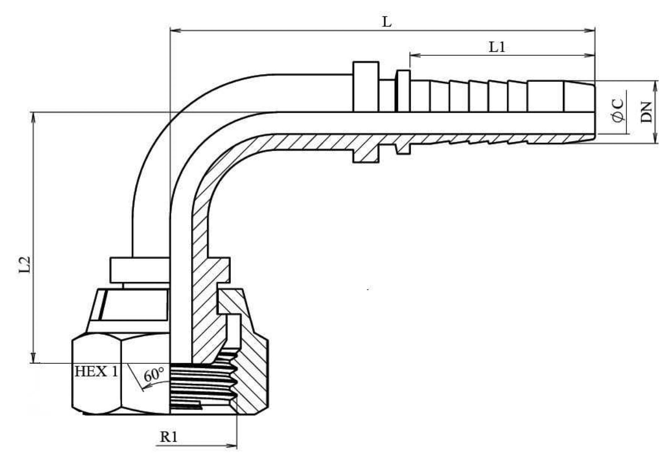 FEMMINA METRICA 90°