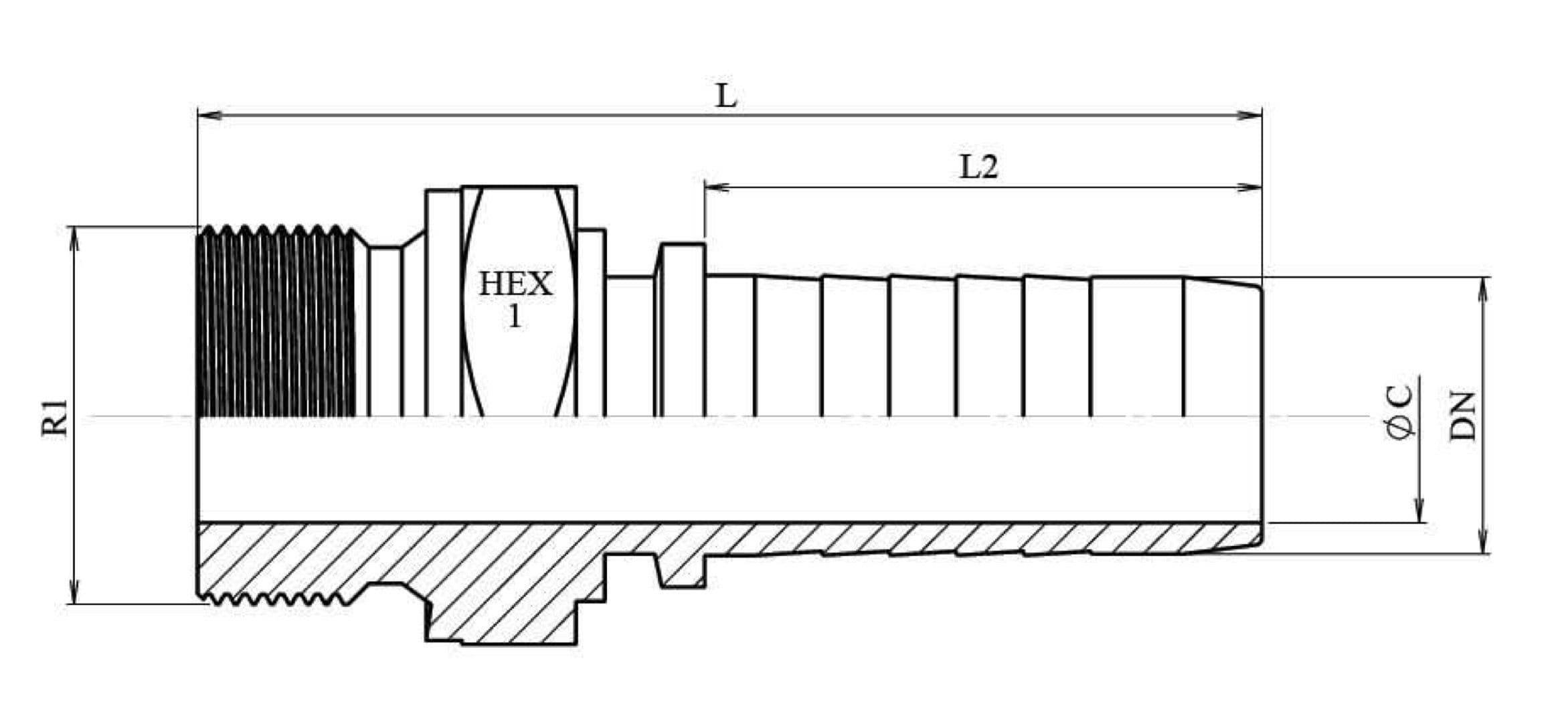 MASCHIO CILINDRICO GAS SEDE PIANA